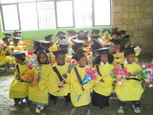 Graduation from kindergarten